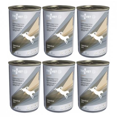 TROVET Intestinal DPD s kachním masem – mokré krmivo pro psy – 6×400 g - Fotogalerie 1