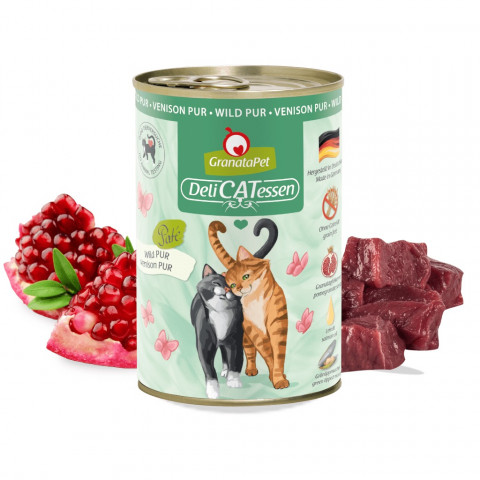 GRANATAPET DeliCATessen Venison - mokré krmivo pro kočky - 400g - Fotogalerie 2