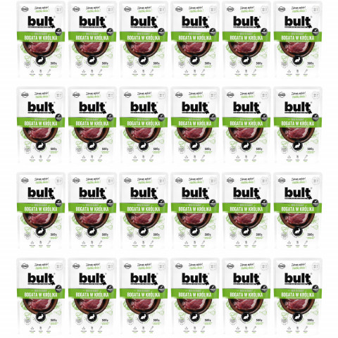BULT Rich in rabbit - vlhké krmivo pro psy - 24x500g - Fotogalerie 1