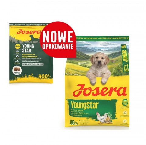 JOSERA Youngstar - suché krmivo pro psy - 3kg - Fotogalerie 2