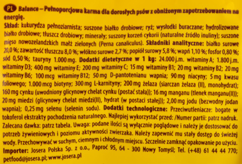JOSERA Senior Balance - suché krmivo pro psy - 6x900 g - Fotogalerie 2