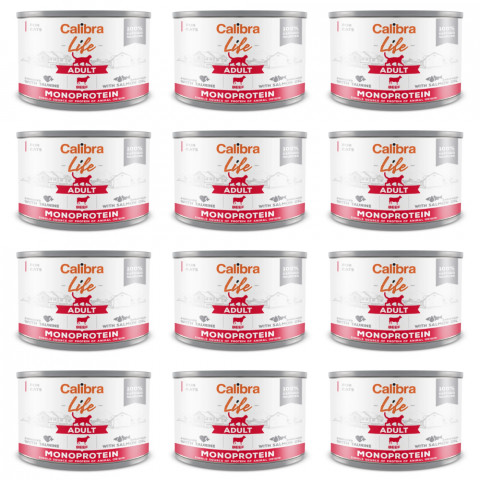 CALIBRA Cat Life Adult Beef - mokré krmivo pro kočky - 12x200g - Fotogalerie 1