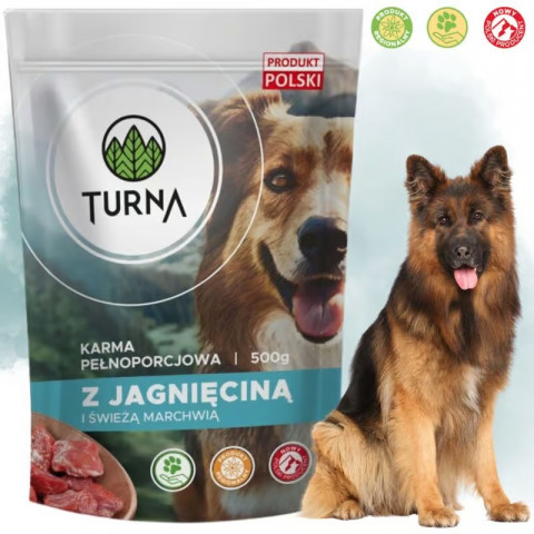 TURNA s jehněčím – vlhké krmivo pro psa – 500g - Fotogalerie 2