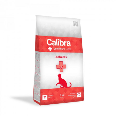 CALIBRA VD Cat Diabetes - suché krmivo pro kočky - 2kg - Fotogalerie 1