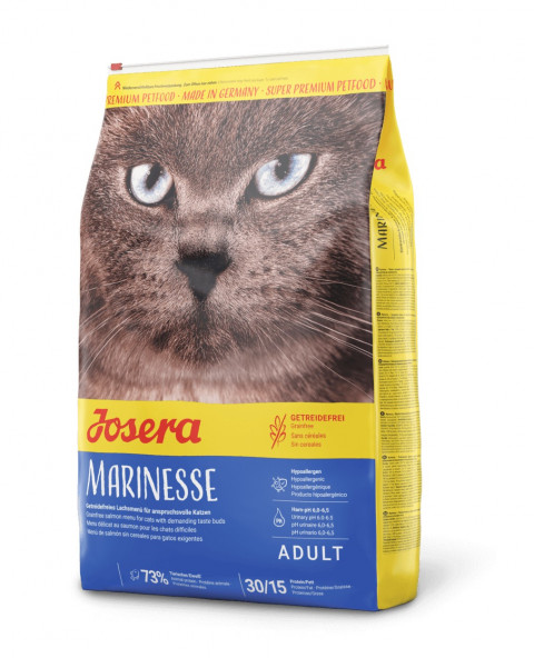 Josera Marinese suché krmivo pro kočky Dospělý Brambor, Losos 2 kg - Fotogalerie 1