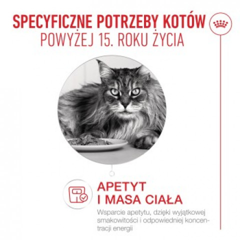 ROYAL CANIN Ageing 15+ Chunks in gravy - mokré krmivo pro kočky - 12x85g - Fotogalerie 6