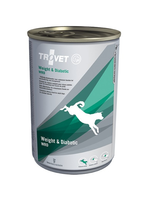TROVET Weight & Diabetic WRD with chicken - Mokré krmivo pro psy - 400 g - Fotogalerie 1