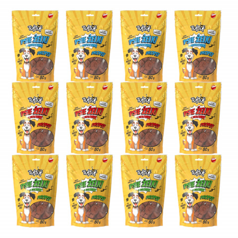 TUF TUF Dog Jelly - kapky MIX 3 příchutě - pamlsek pro psy - 12x80g - Fotogalerie 1