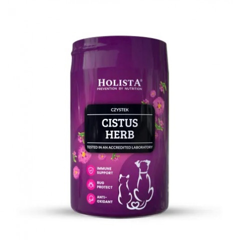 HOLISTA Cistus herb - doplňky stravy pro psy a kočky - 100g - Fotogalerie 1