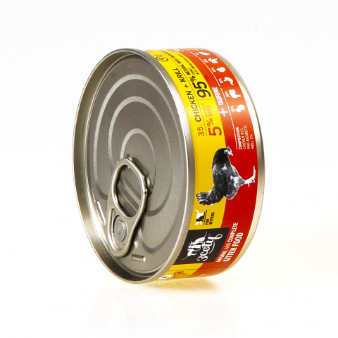 3COTY Chicken with krill For kittens - mokré krmivo pro kočky - 24x80g - Fotogalerie 2