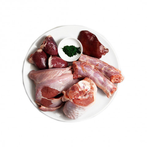 3COTY MIX 2 příchutě se spirulinou – mokré krmivo pro kočky – 24x80g - Fotogalerie 4
