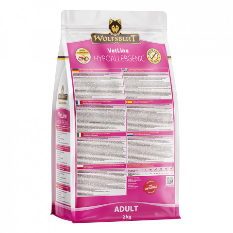 WOLFSBLUT VetLine Hypoallergenic Horse with sweet potatoes - suché krmivo pro psy - 4x2kg - Fotogalerie 3
