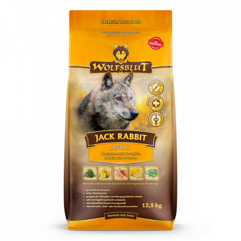 WOLFSBLUT Jack Rabbit - suché krmivo pro psy - 12,5kg - Fotogalerie 1
