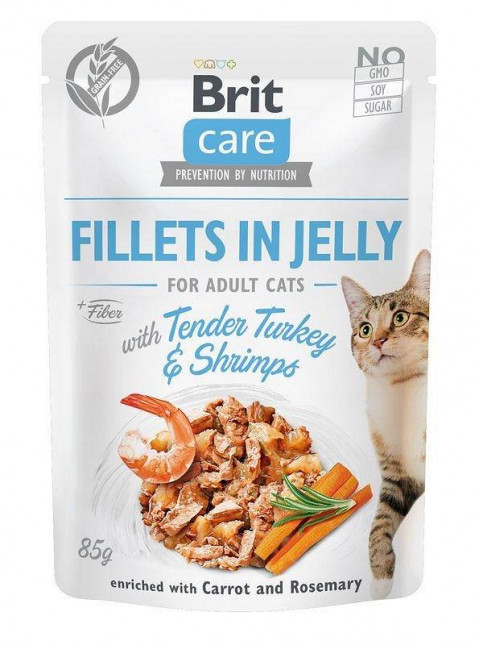 BRIT Care Fillets in Jelly Flavour Box - mokré krmivo pro kočky - 12 x 85g - Fotogalerie 2
