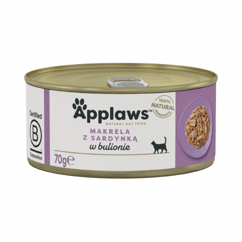  APPLAWS Cat Mixed Flavours - mokré krmivo pro kočky - 12x70g - Fotogalerie 4