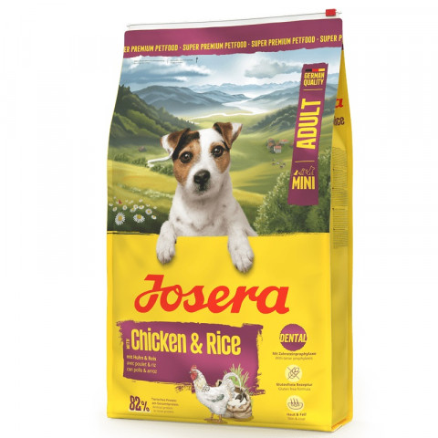 JOSERA Adult Mini Chicken with rice - suché krmivo pro psy - 10kg - Fotogalerie 1