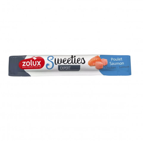 ZOLUX Sweeties Salmon and chicken - pamlsek pro psa - 14g - Fotogalerie 1
