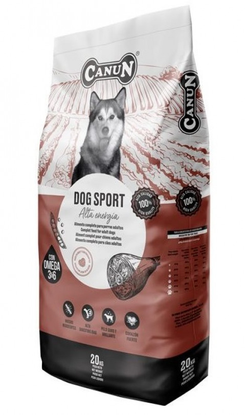 CANUN Dog Sport Beef - suché krmivo pro psy - 20 kg - Fotogalerie 1