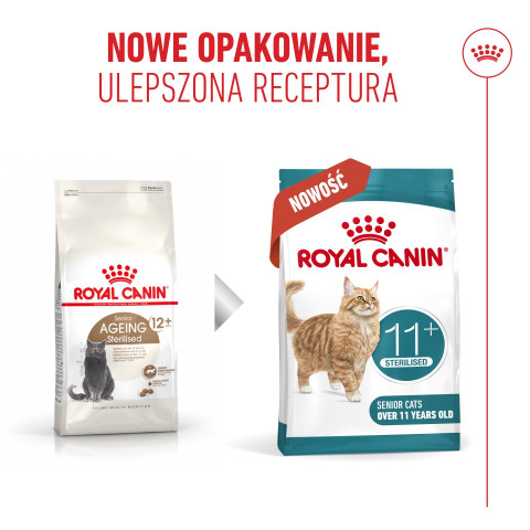 ROYAL CANIN Ageing 11+ Sterilised - suché krmivo pro kočky - 4kg - Fotogalerie 9