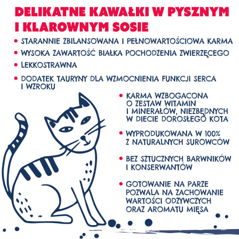 TEO Rich in beef - mokré krmivo pro kočky - 850g - Fotogalerie 2