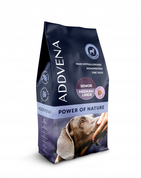ADDVENA Boosted by superfoods Adult Small Beef – suché krmivo pro psy – 10 kg + 2,5 kg Senior M/L Mono Lamb ZDARMA! - Fotogalerie 2