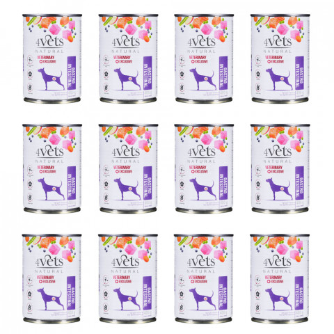 4VETS Natural Gastro Intestinal Dog - mokré krmivo pro psy -12x400 g - Fotogalerie 1