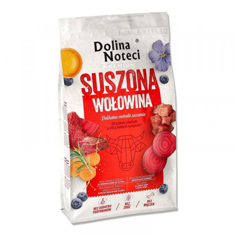 DOLINA NOTECI Prémiové hovězí - sušené krmivo pro psy - 9 kg - Fotogalerie 1