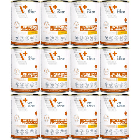 VETEXPERT Veterinary Diet Intestinal Fat Dog - vlhké krmivo pro psy - 12x400g - Fotogalerie 1