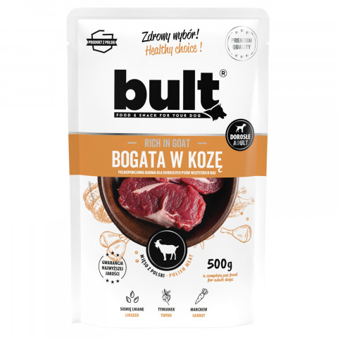 BULT Rich in goat - vlhké krmivo pro psy - 12x500g - Fotogalerie 2