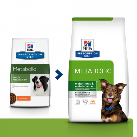 HILL'S PRESCRIPTION DIET Canine Metabolic Suché krmivo pro psy Kuřecí maso 12 kg - Fotogalerie 2