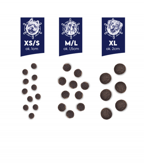 BALTICA Excellent Hypoallergenic Adult Medium breeds Salmon - suché krmivo pro psy - 12kg - Fotogalerie 2