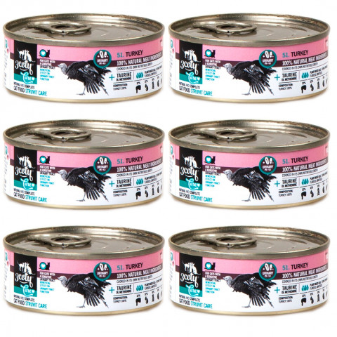 3COTY Turkey Struvite care - mokré krmivo pro kočky - 6x80g - Fotogalerie 1