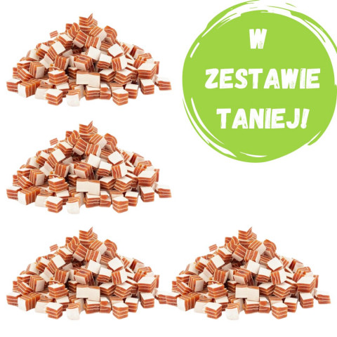 PETITTO Měkké sendviče s králíkem - pochoutka pro psy - 4x500g - Fotogalerie 1