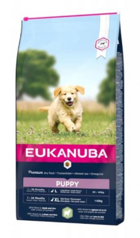Eukanuba Puppy Štěně Jehněcí, Rýže 12 kg - Fotogalerie 1