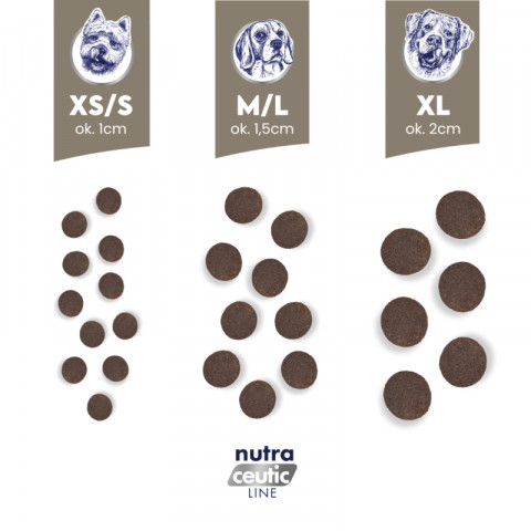 BALTICA Nutraceutic Hypoallergenic M Rabbit with rice - suché krmivo pro psy - 1kg - Fotogalerie 2