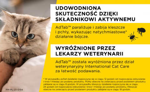 ELANCO AdTab Tablety proti blechám a klíšťatům (>2,0-8,0 kg) - 3x(1x 48 mg) - Fotogalerie 6