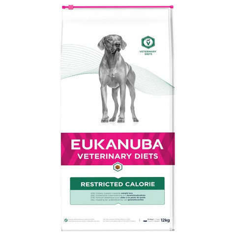 EUKANUBA Veterinary diets Restricted Calorie Chicken - suché krmivo pro psy - 12kg - Fotogalerie 1