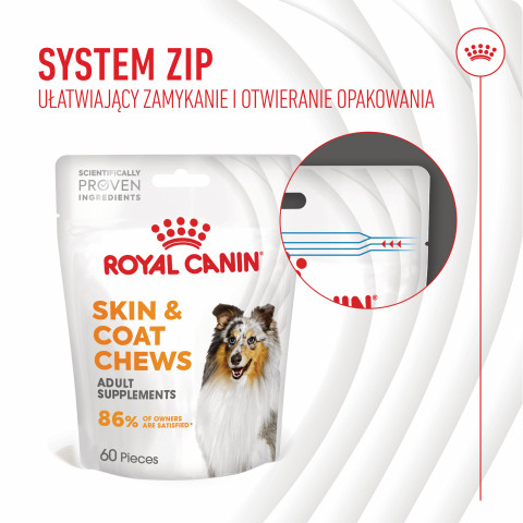 ROYAL CANIN Supplements Dog Skin & Coat Adult - vitamíny pro psa - 240g - Fotogalerie 15
