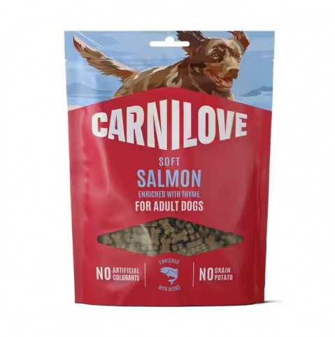 CARNILOVE Soft Salmon with thyme - pamlsek pro psa - 200g - Fotogalerie 1