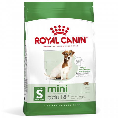 Royal Canin Mini Adult 8+ 8 kg Senior Drůbež, Rýže, Zeleninová - Fotogalerie 11
