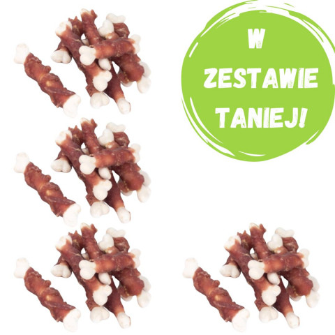 PETITTO Vápenné kostky s kachnou - pochoutka pro psy - 4x500g - Fotogalerie 1