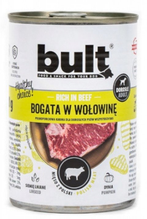 BULT MIX 3 Příchutě - mokrá strava pro psa - 30x800 g - Fotogalerie 6