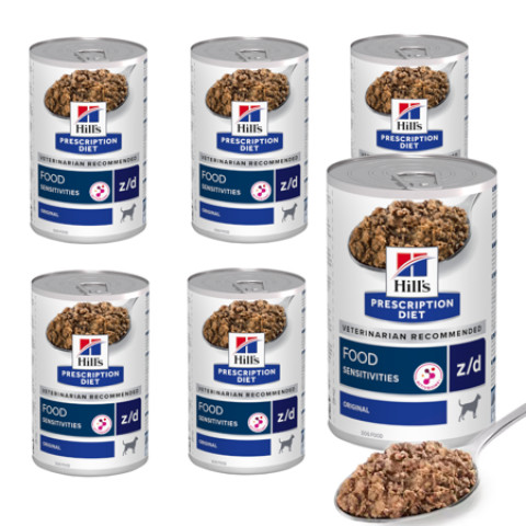 HILL'S PD Canine Food Sensitivities z/d - mokré krmivo pro psy - 6x370g - Fotogalerie 1