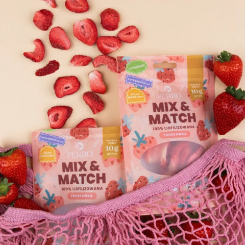 PERRO Mix & Match Strawberry - pamlsek pro psa - 10g - Fotogalerie 3