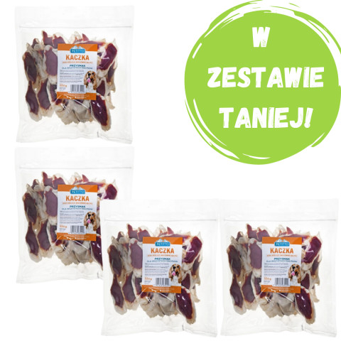 PETITTO Králičí ucho plněné kachnou - pamlsek pro psy - 4x500g - Fotogalerie 1