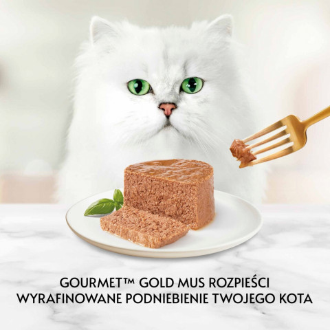 PURINA Gourmet Gold Mousse - mokré krmivo pro kočky - 48x85g - Fotogalerie 3