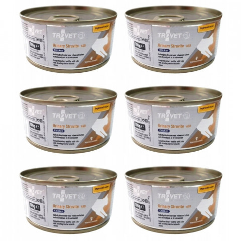 TROVET ASD Urinary Struvite s kuřecím - mokré krmivo pro kočky - 6x100g - Fotogalerie 1