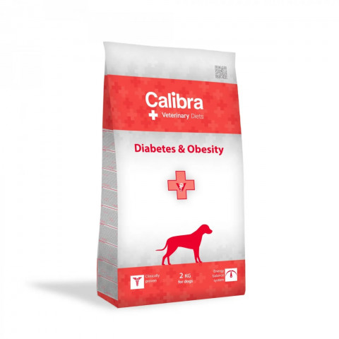 CALIBRA VD Dog Diabetes&Obesity - suché krmivo pro psy - 2kg - Fotogalerie 1