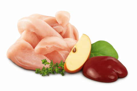 SHELMA Chicken and liver pate - mokré krmivo pro kočky - 6x100g - Fotogalerie 5