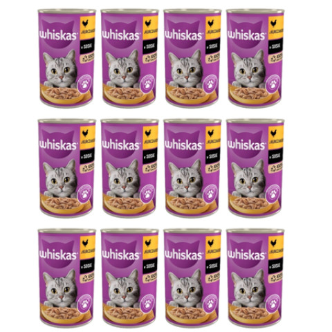 ‎Whiskas 5900951020889 šťavnaté krmivo pro kočky 400 g - Fotogalerie 1